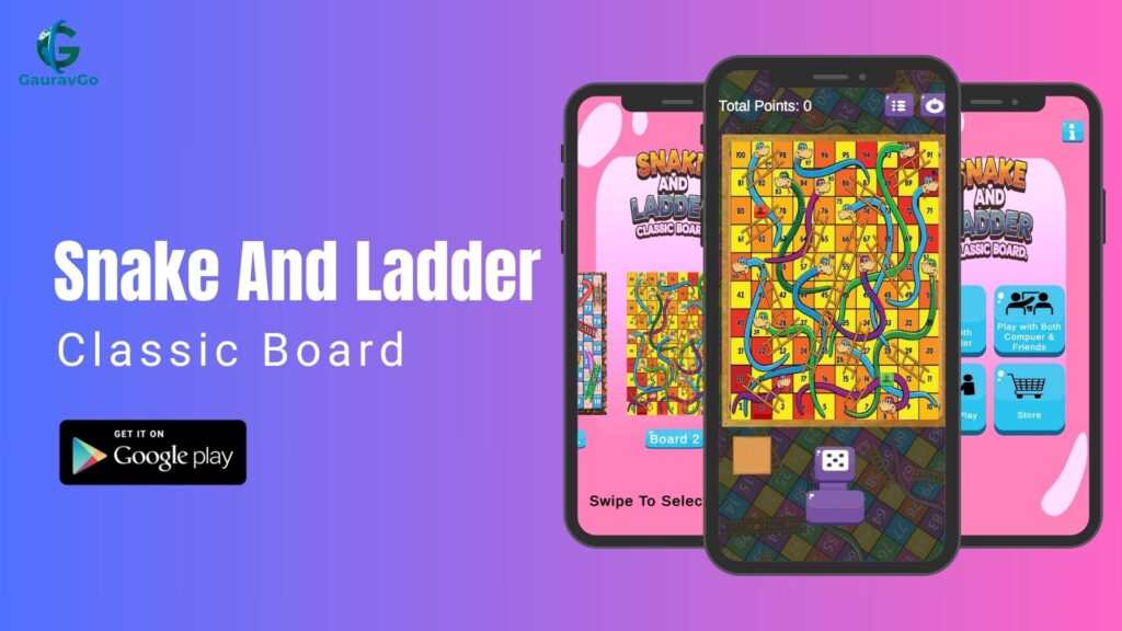 Snake and Ladder Classic Board